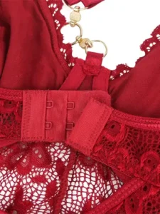 Gnist - Babydoll med stropper - burgunder - Bilde 16