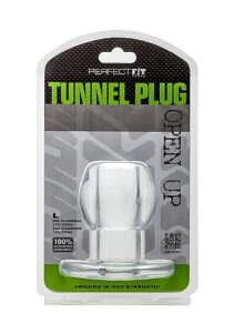 Perfect Fit - Tunnel Plug, Large, Transparent