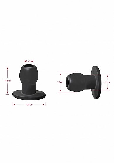 Perfect Fit - Tunnel Plug,  X-Large, Transparent