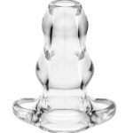 Perfect Fit - Double Tunnel Buttplug, Medium - Transparent