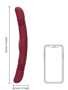 Loveline - Dobbel Thrusting vibrator - Bilde 3