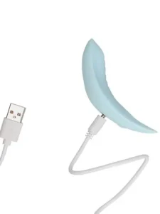 Loveline - Trusevibrator med fjernkontroll - Blå - Bilde 4