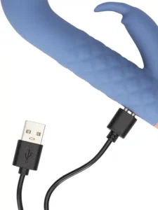 Loveline - Mini Rabbitvibrator - Blå - Bilde 4