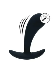 Levelz - 3 - Buttplugg med lett bøy og anker stopper - Small