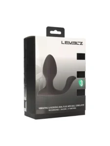 Levelz - 3 - Buttplugg med vibrasjon og rotasjon - Bilde 6
