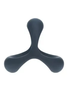 Levelz - Tri Ergo - Silikon Tri Penisring - Sort - Bilde 5