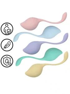 Loveline - Pelvic Stem Kegel Kit - Vaginakulesett 5stk