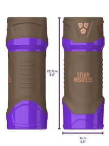 Masturs - Misty Steam Mistress - AR Masturbator med Vibrasjoner, Sugeeffekt og Squeezing - Bilde 10