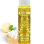 NUEI - HOT OIL - Varmende Massasjeolje - Lemon Pie - 100ml