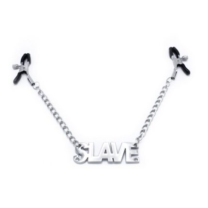 Brystklyper med kjetting  - Slave