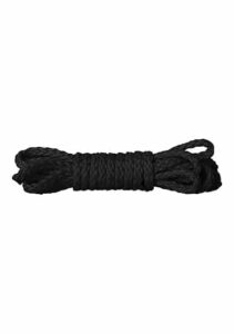 Ouch! - Kinbaku Mini Tau - 1,5 M - Sort