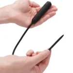 Ouch! Sounding - Ekstra lang Penisplugg med vibrering