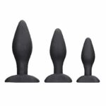 Ouch! Apex Buttplug Sett - 3 stk - Sort