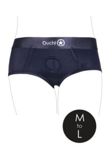 Ouch! Vibrating Strap-on Brief - M/L