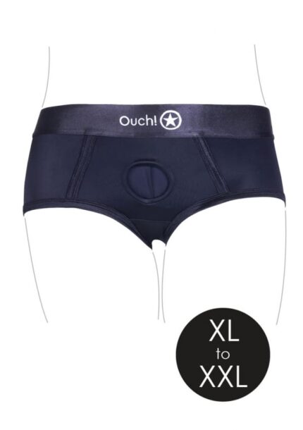 Ouch! Vibrating Strap-on Brief - XL/XXL