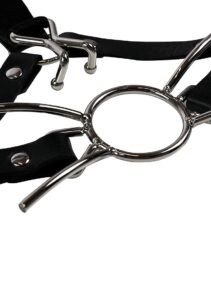 OUCH! - Xtreme - Hodeharness Med Spidergag Og Nesekrok - Sort