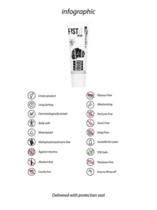 Fist It - Sperm - Vannbasert Glidemiddel - 25 ml - Bilde 5