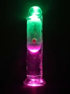 Realrock - Oppladbar vibrator uten pung - LED lys - 6" - Bilde 3
