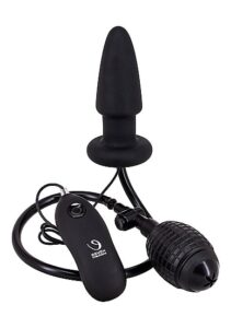 Fanny Hill - Oppblåsbar og Vibrerende Buttplug - Silikon