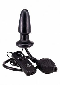 Fanny Hill - Oppblåsbar og Vibrerende Buttplug - Lateks