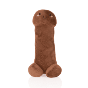 Penis Plushie - Penis Kosebamse - Brun - 30 cm