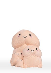 Kort Penis Plushie - Penis Kosebamse - 30cm