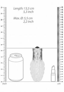 SONO - No 22 - Granat masturbator med vibrering