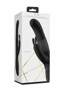 VIVE - Izara - Roterende Rabbitvibrator - Sort