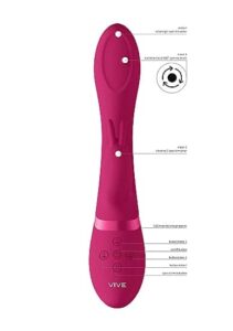VIVE - Mira - G-punkt rabbitvibrator - Rosa