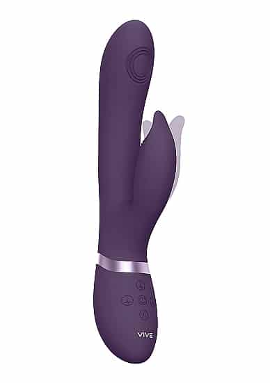 VIVE - Aimi - Rabbitvibrator med Pulserende G-punkt stimulering og Rotasjoner - Lilla