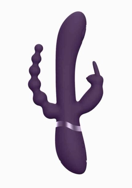 VIVE - Rini - Trippel Vibrator med Pulseringer og Vibrasjoner - Lilla