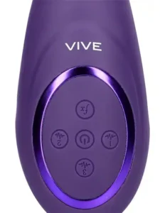VIVE - Gen - Rabbitvibrator med 3 funksjoner - Lilla - Bilde 5