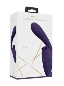 VIVE - Gen - Rabbitvibrator med 3 funksjoner - Lilla - Bilde 13