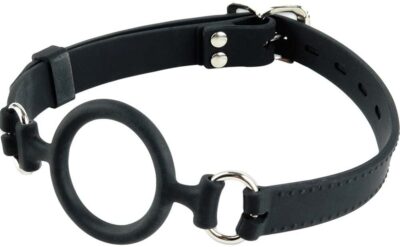 BQS -  Gag med O-ring i Silikon - Sort