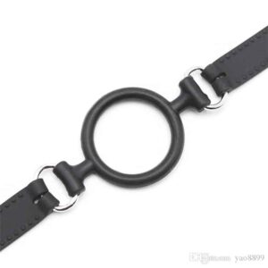 BQS -  Gag med O-ring i Silikon - Sort