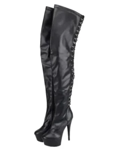 høyhæler boots lårhøye