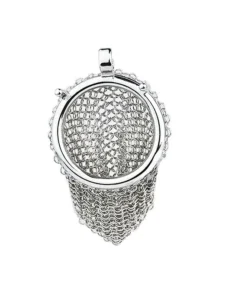 Chainmail Chastity Cage - Kyskhetsbur med ringbrynje design - Medium - Bilde 5