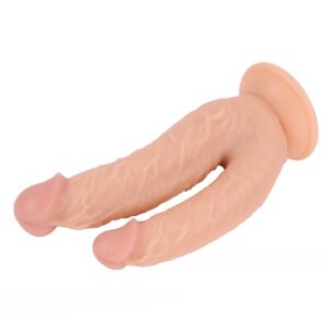 Kiotos COX - Double Cox - Dobbeldildo - Lys Hudfarge