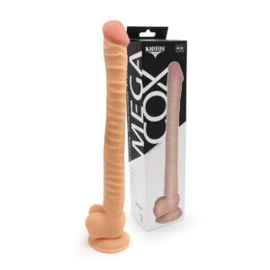Kiotos COX - MEGA - 40 cm Lang Dildo med Sugekopp