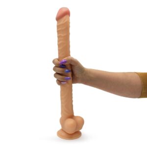 Kiotos COX - MEGA - 40 cm Lang Dildo med Sugekopp