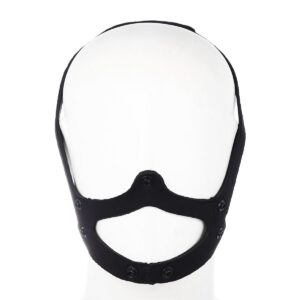 Neoprene Puppy Muzzle - Neoprene munnkurv med tunge - Rød