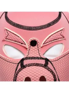 Pink Pig - Neopren Maske - Bilde 3