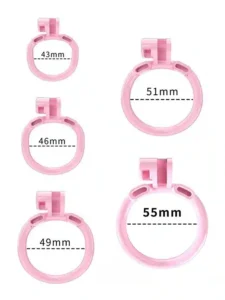 Rimba P-Cage PC02 - Kyskhetsbur - Large - Rosa - Bilde 6
