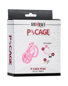 Rimba P-Cage - PC02 - Kyskhetsbur - Small - Rosa - Bilde 3