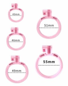 Rimba P-Cage - PC02 - Kyskhetsbur - Small - Rosa - Bilde 7