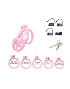 Rimba P-Cage - PC02 - Kyskhetsbur - Small - Rosa - Bilde 8