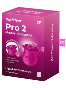 Satisfyer - Modern Blossom - Rose - Trykkbølger, Vibrasjoner og Liquid-Air teknologi - Bilde 7