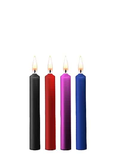 OUCH! - Teasing Wax Candles- 4 pk parafin vokslys