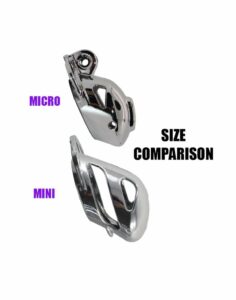 The Vice Micro - Chastity Set - Kuklås sett - Transparent