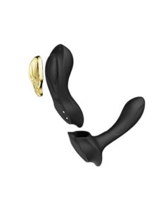 ZALO - Aya - Trusevibrator med G-punkt stimulering - Fjernkontroll og APP - Sort
